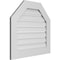 Ekena Millwork Octagonal Top Surface Mount PVC Gable Vent: Functional, w/ 3-1/2"W x 1"P Standard Frame, 28"W x 26"H GVPOT28X2601SF - alternate 5